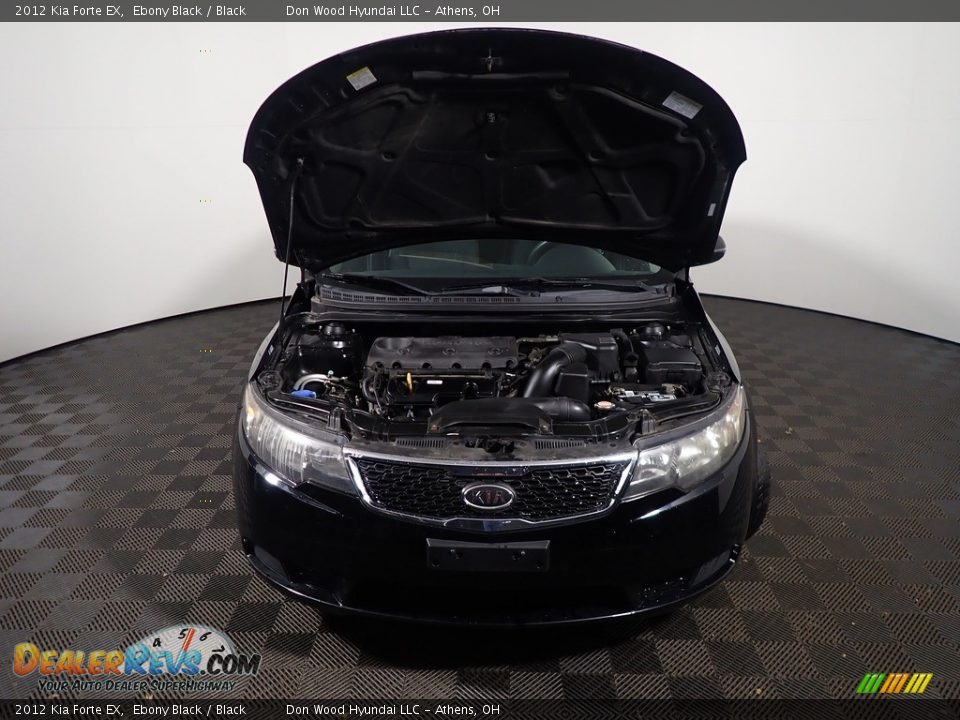 2012 Kia Forte EX Ebony Black / Black Photo #5