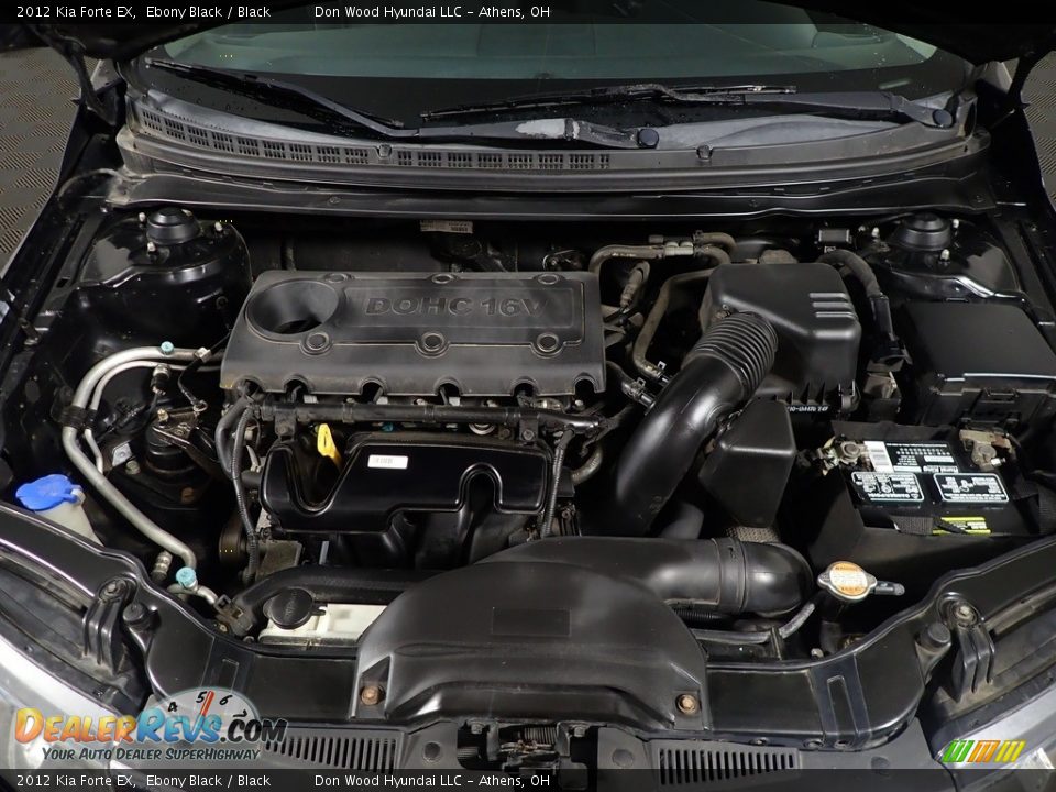 2012 Kia Forte EX Ebony Black / Black Photo #6
