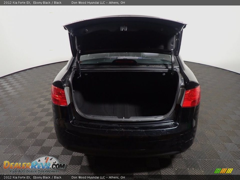 2012 Kia Forte EX Ebony Black / Black Photo #11
