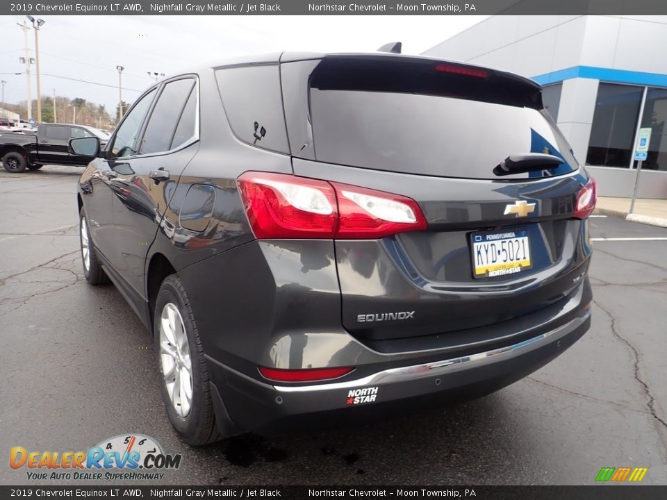 2019 Chevrolet Equinox LT AWD Nightfall Gray Metallic / Jet Black Photo #5