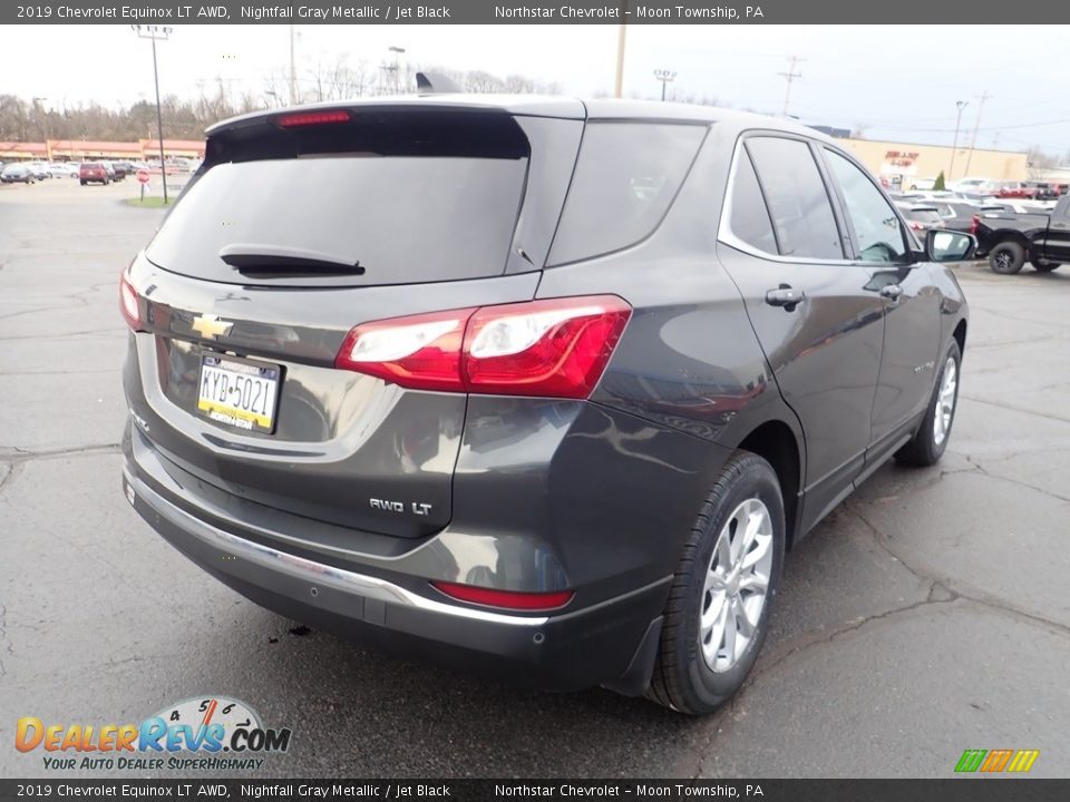 2019 Chevrolet Equinox LT AWD Nightfall Gray Metallic / Jet Black Photo #8