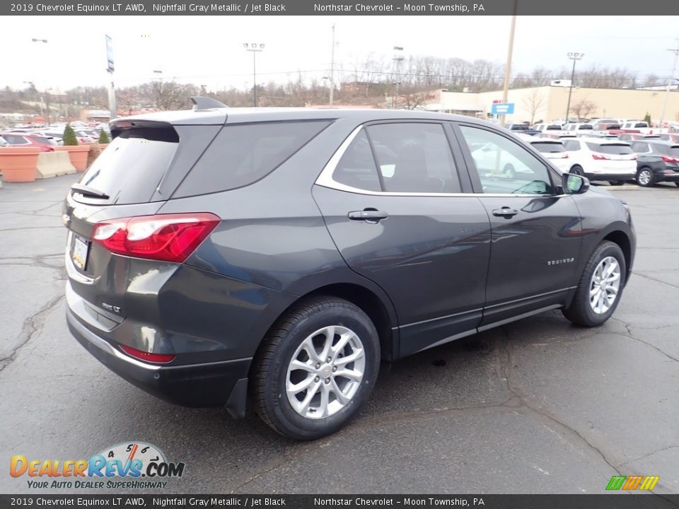 2019 Chevrolet Equinox LT AWD Nightfall Gray Metallic / Jet Black Photo #9