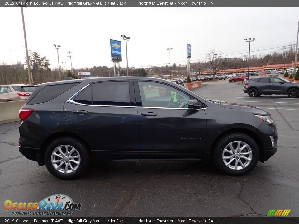 2019 Chevrolet Equinox LT AWD Nightfall Gray Metallic / Jet Black Photo #10