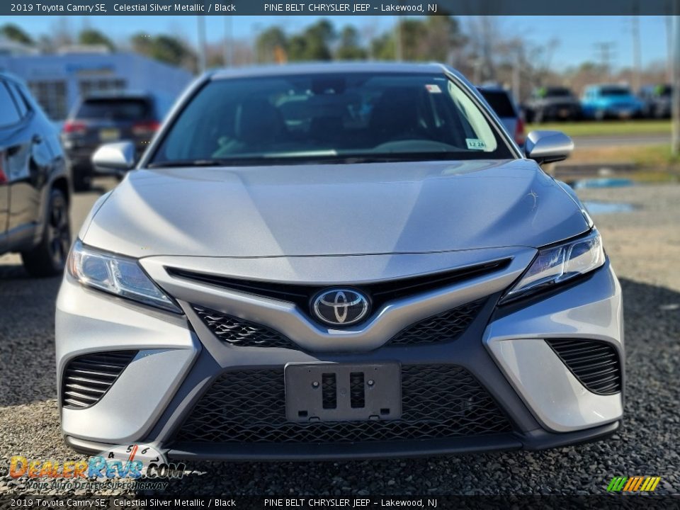 2019 Toyota Camry SE Celestial Silver Metallic / Black Photo #2