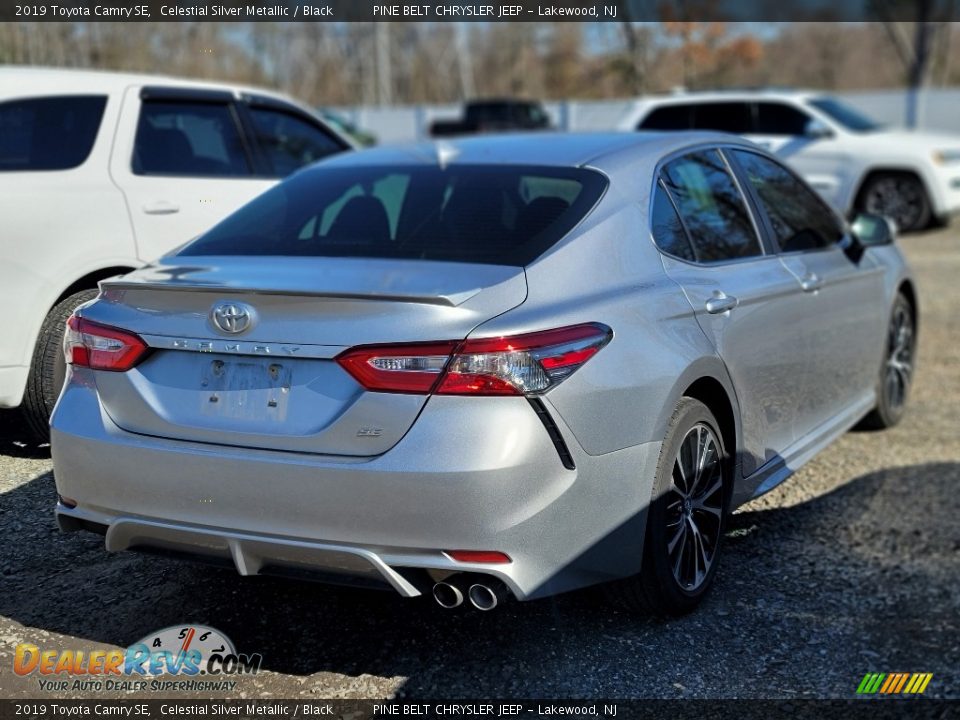 2019 Toyota Camry SE Celestial Silver Metallic / Black Photo #4