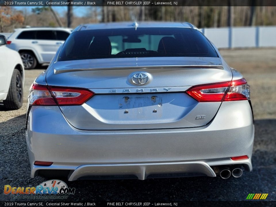 2019 Toyota Camry SE Celestial Silver Metallic / Black Photo #5