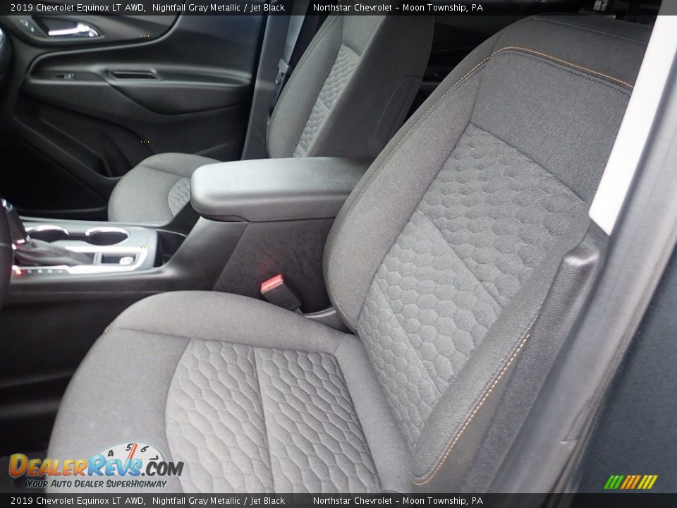 2019 Chevrolet Equinox LT AWD Nightfall Gray Metallic / Jet Black Photo #20