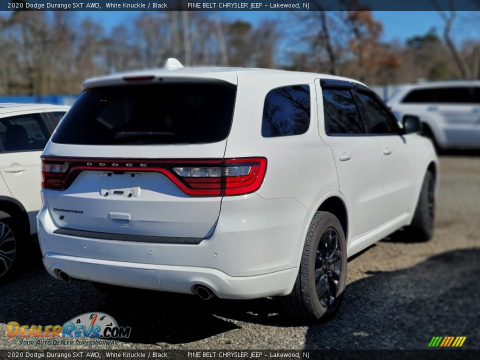 2020 Dodge Durango SXT AWD White Knuckle / Black Photo #2