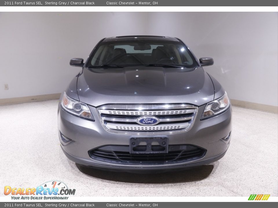 2011 Ford Taurus SEL Sterling Grey / Charcoal Black Photo #2