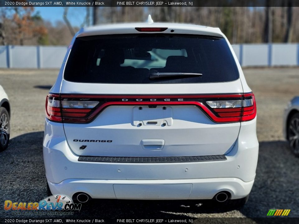 2020 Dodge Durango SXT AWD White Knuckle / Black Photo #3