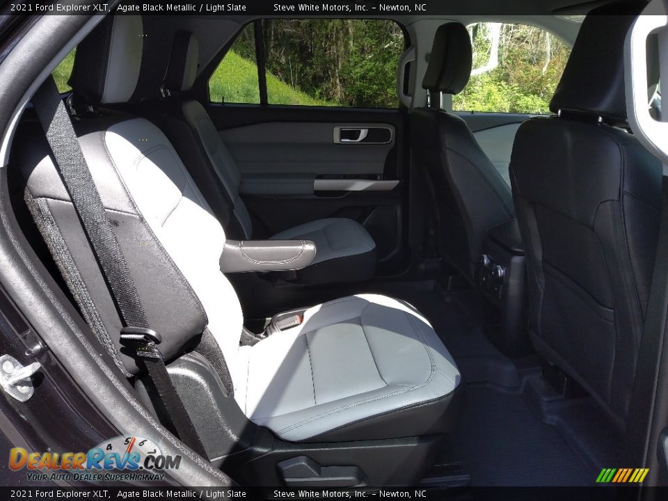 Rear Seat of 2021 Ford Explorer XLT Photo #18