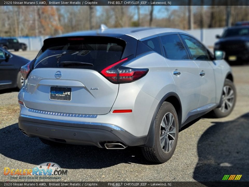 2020 Nissan Murano S AWD Brilliant Silver Metallic / Graphite Photo #4