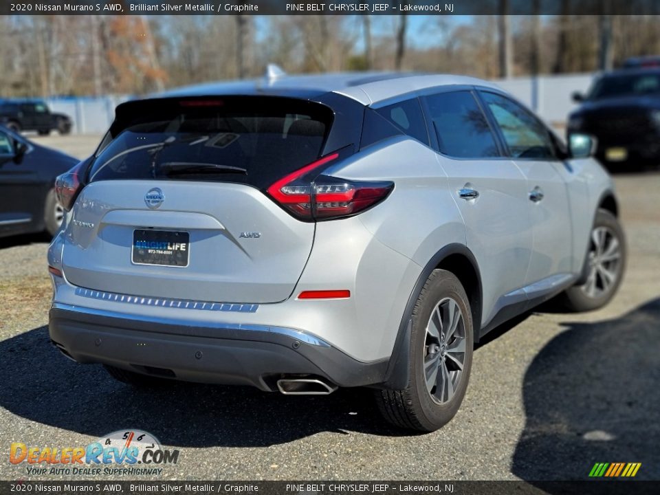 2020 Nissan Murano S AWD Brilliant Silver Metallic / Graphite Photo #4