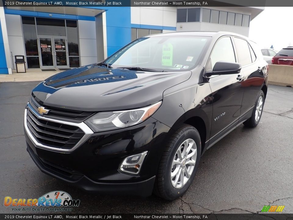 2019 Chevrolet Equinox LT AWD Mosaic Black Metallic / Jet Black Photo #2