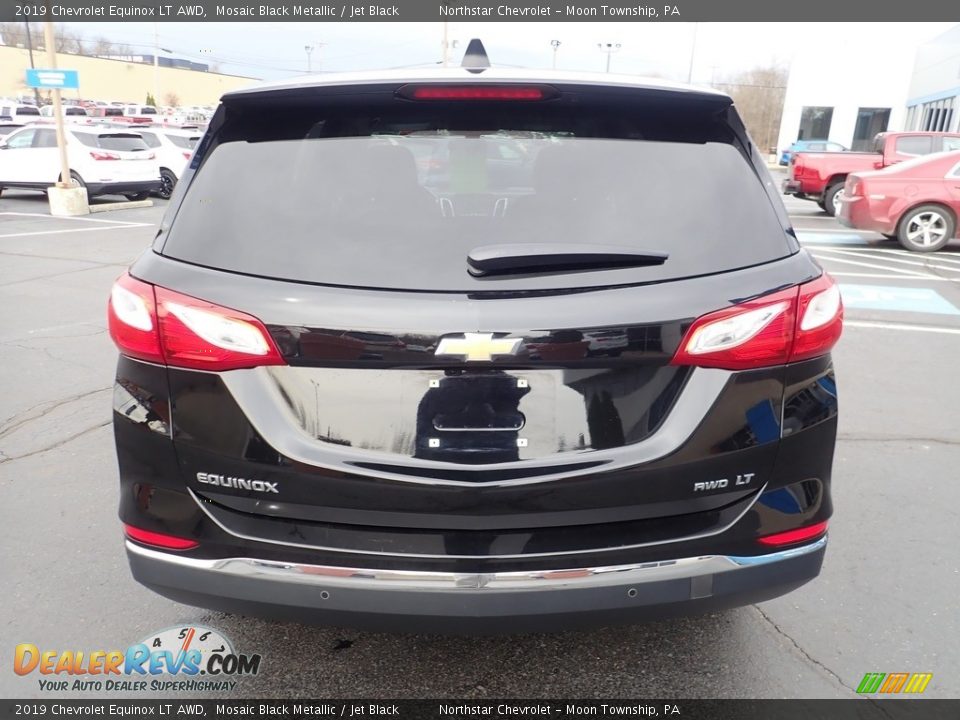 2019 Chevrolet Equinox LT AWD Mosaic Black Metallic / Jet Black Photo #6