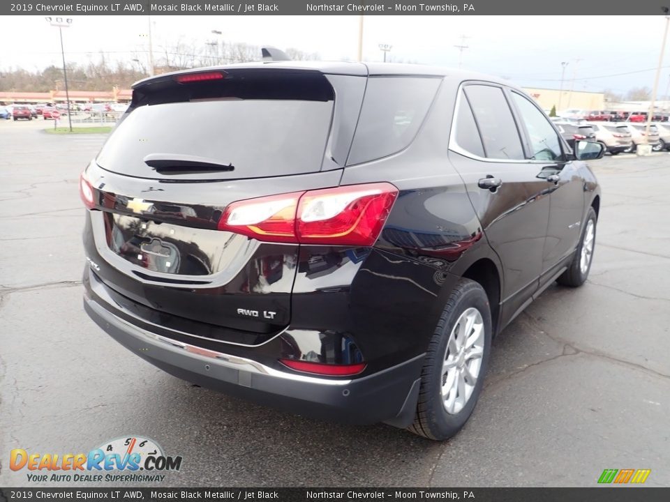 2019 Chevrolet Equinox LT AWD Mosaic Black Metallic / Jet Black Photo #8