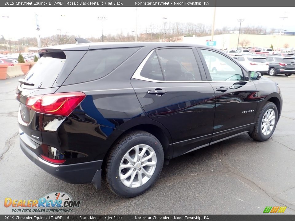 2019 Chevrolet Equinox LT AWD Mosaic Black Metallic / Jet Black Photo #9