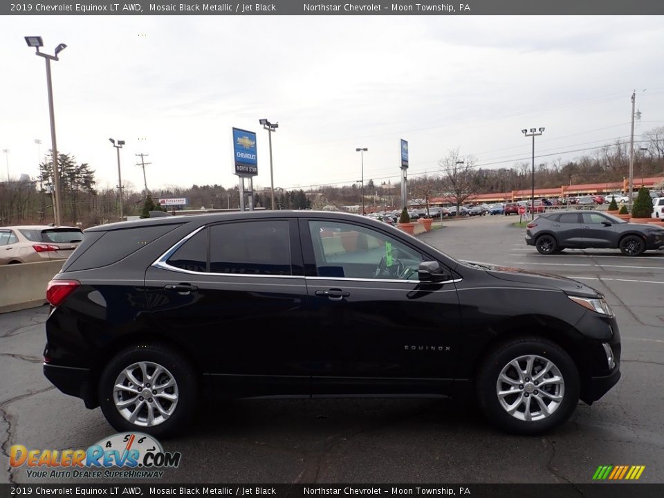 2019 Chevrolet Equinox LT AWD Mosaic Black Metallic / Jet Black Photo #10