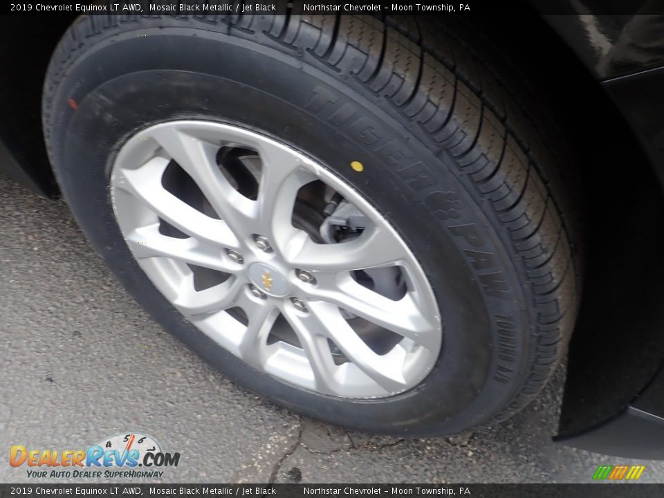 2019 Chevrolet Equinox LT AWD Mosaic Black Metallic / Jet Black Photo #14