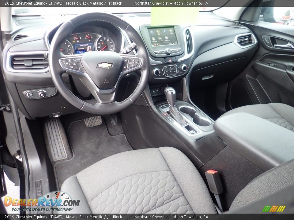 2019 Chevrolet Equinox LT AWD Mosaic Black Metallic / Jet Black Photo #22