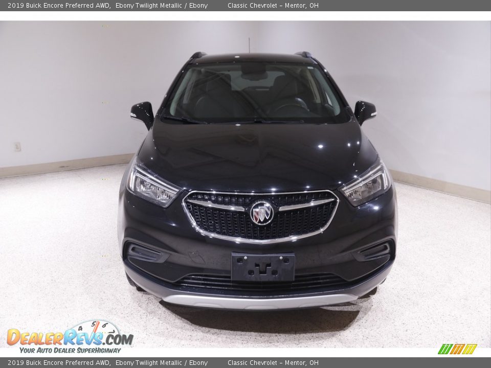 2019 Buick Encore Preferred AWD Ebony Twilight Metallic / Ebony Photo #2