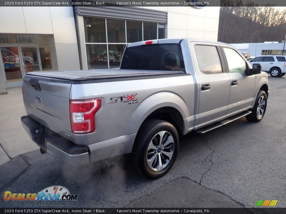 2020 Ford F150 STX SuperCrew 4x4 Iconic Silver / Black Photo #2