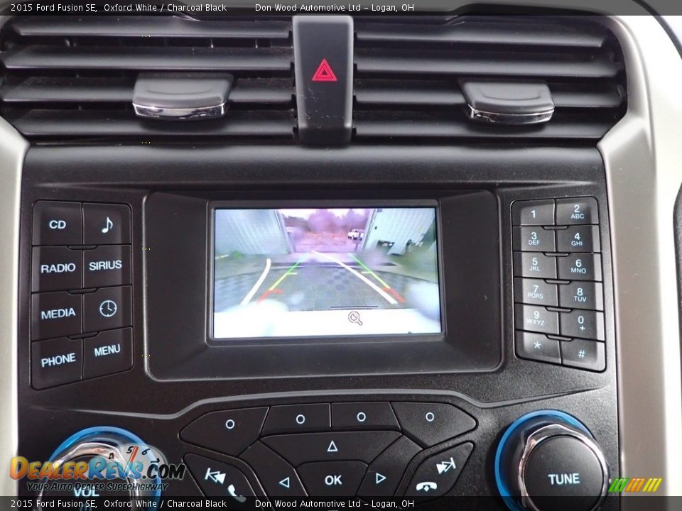 2015 Ford Fusion SE Oxford White / Charcoal Black Photo #2