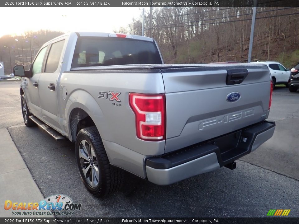 2020 Ford F150 STX SuperCrew 4x4 Iconic Silver / Black Photo #4