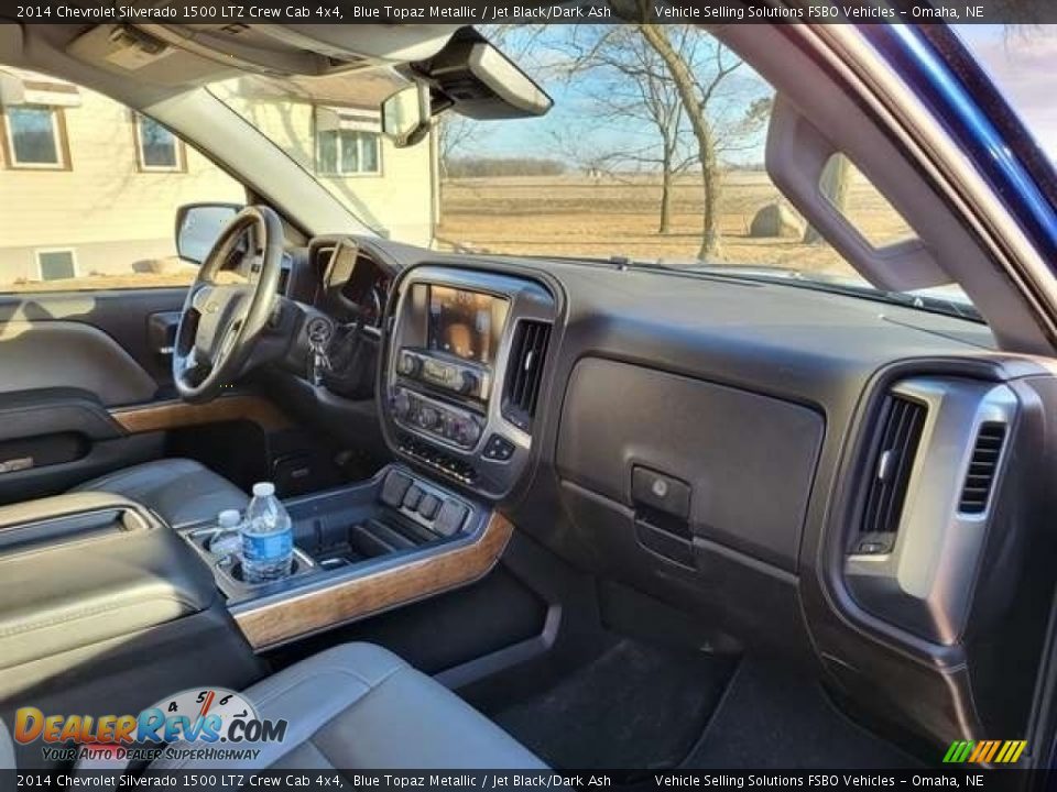Dashboard of 2014 Chevrolet Silverado 1500 LTZ Crew Cab 4x4 Photo #7