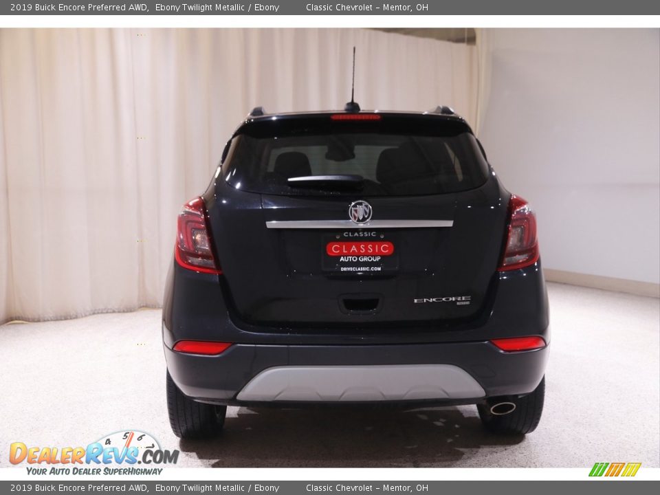 2019 Buick Encore Preferred AWD Ebony Twilight Metallic / Ebony Photo #18