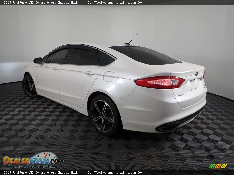 2015 Ford Fusion SE Oxford White / Charcoal Black Photo #10