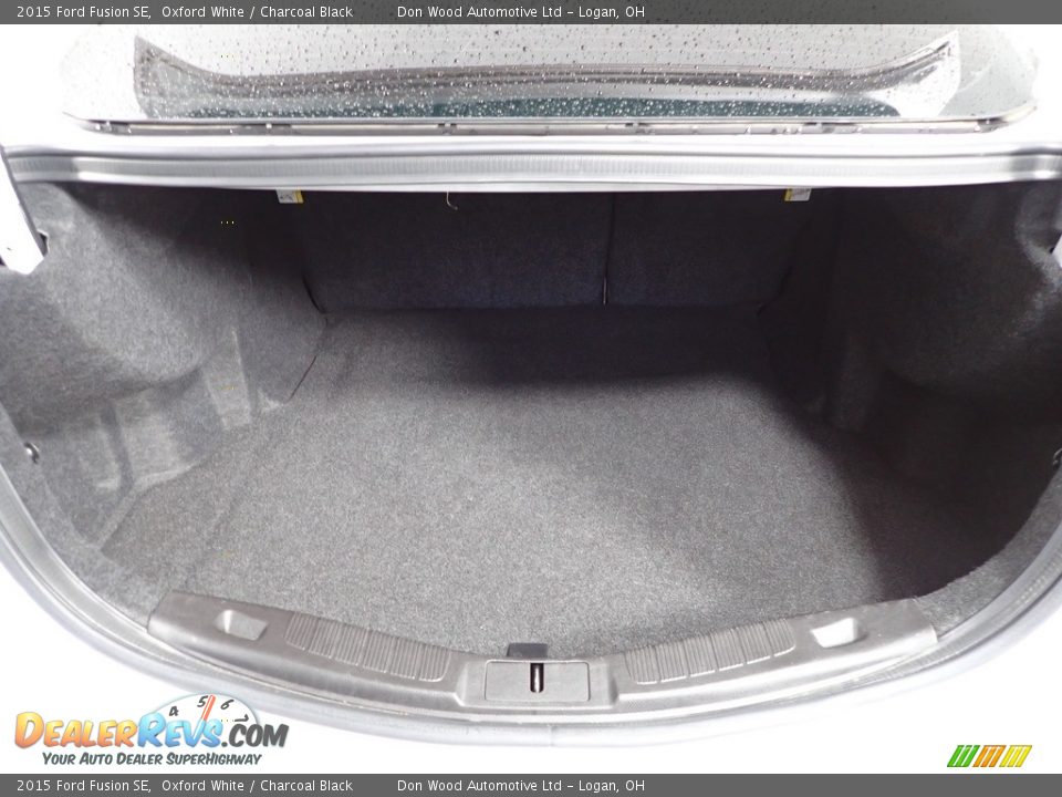 2015 Ford Fusion SE Oxford White / Charcoal Black Photo #13