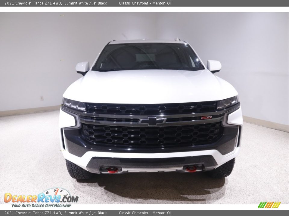 2021 Chevrolet Tahoe Z71 4WD Summit White / Jet Black Photo #2