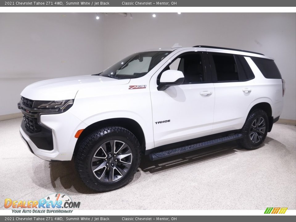 2021 Chevrolet Tahoe Z71 4WD Summit White / Jet Black Photo #3