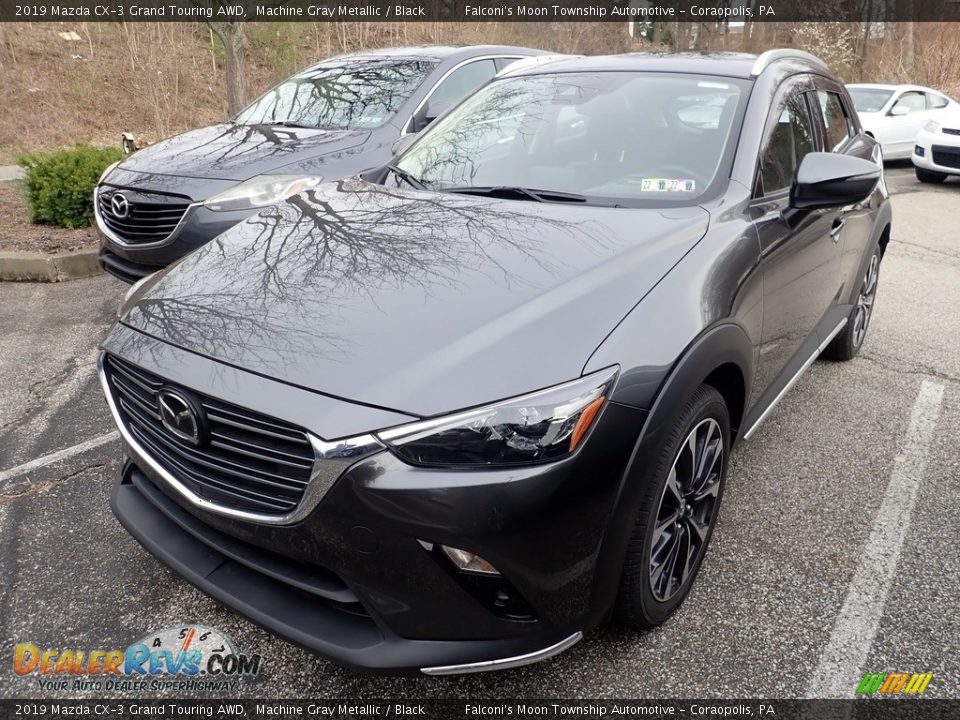 2019 Mazda CX-3 Grand Touring AWD Machine Gray Metallic / Black Photo #1