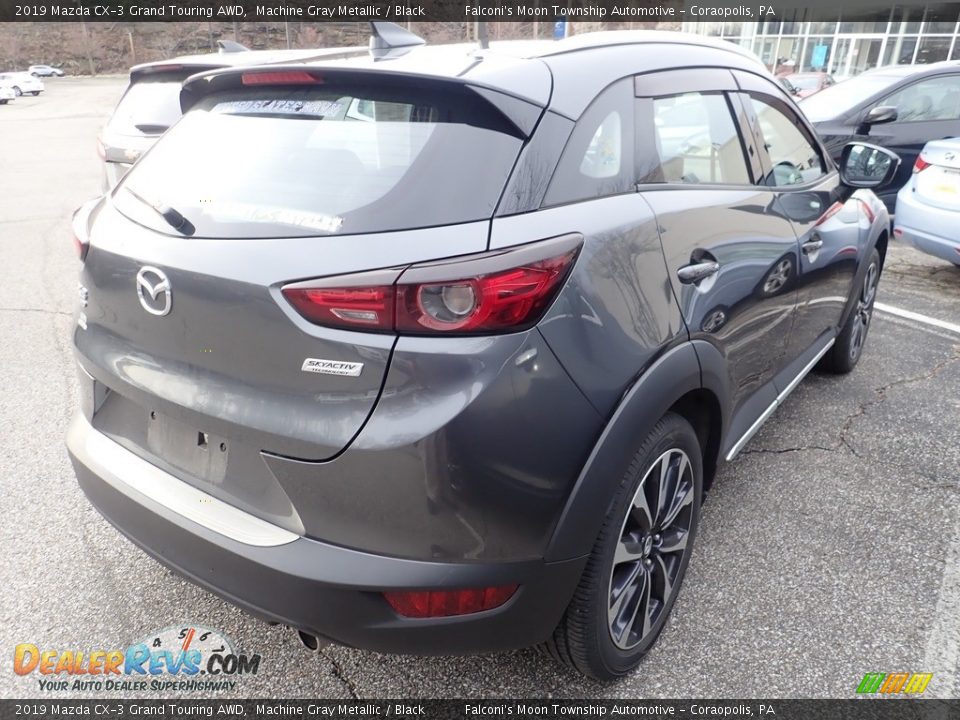 2019 Mazda CX-3 Grand Touring AWD Machine Gray Metallic / Black Photo #3