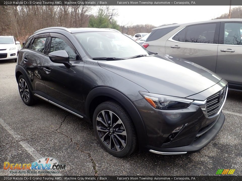 2019 Mazda CX-3 Grand Touring AWD Machine Gray Metallic / Black Photo #4