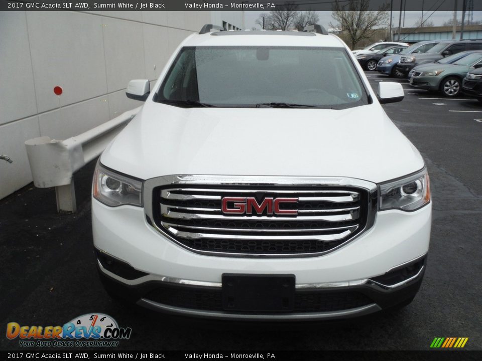 2017 GMC Acadia SLT AWD Summit White / Jet Black Photo #6