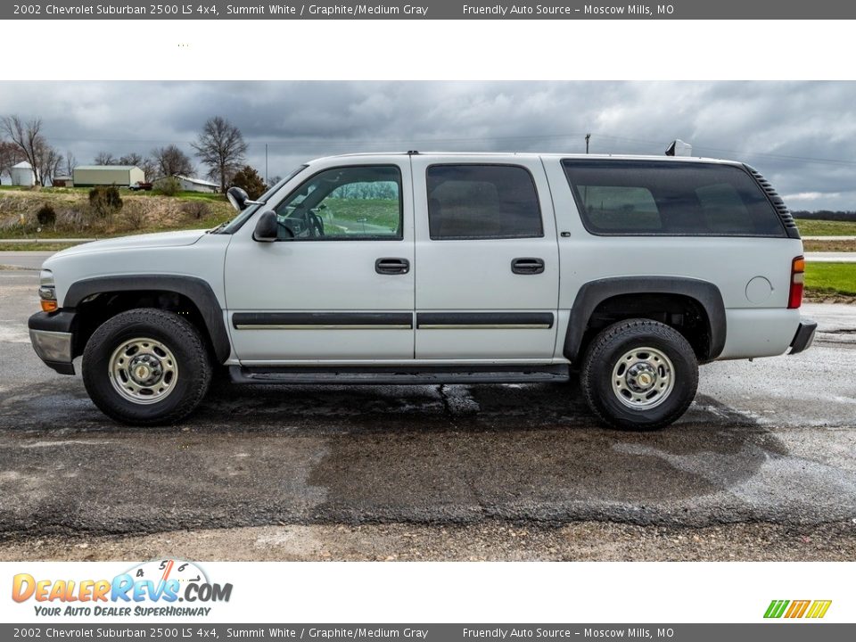 Summit White 2002 Chevrolet Suburban 2500 LS 4x4 Photo #7