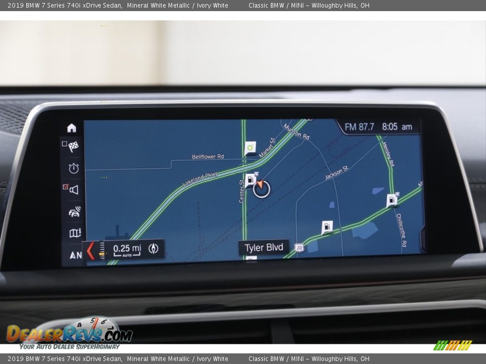 Navigation of 2019 BMW 7 Series 740i xDrive Sedan Photo #12