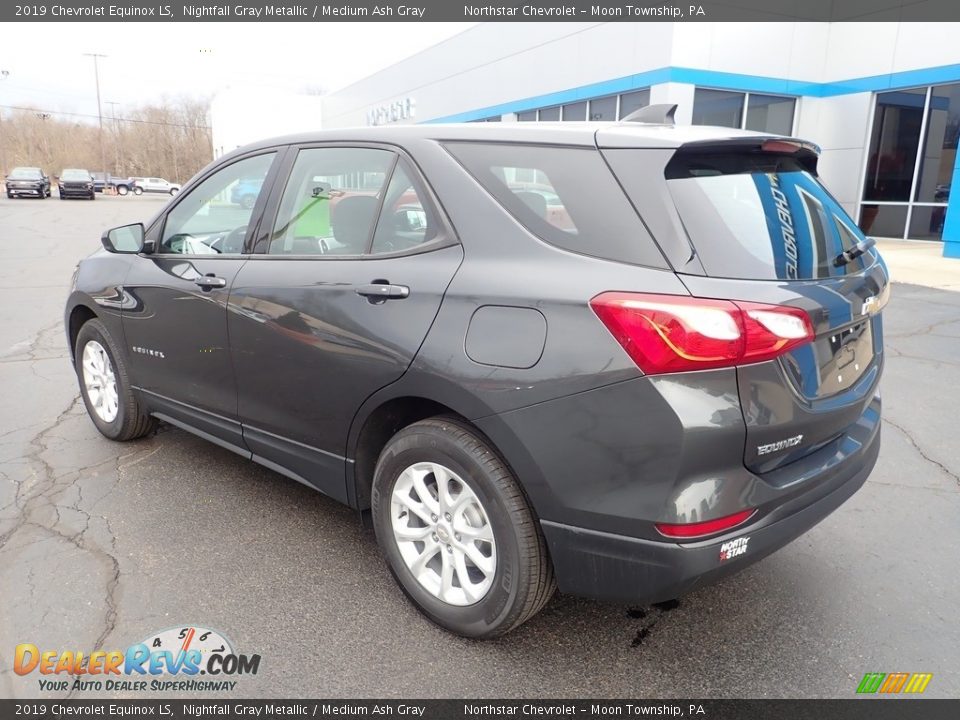 2019 Chevrolet Equinox LS Nightfall Gray Metallic / Medium Ash Gray Photo #4