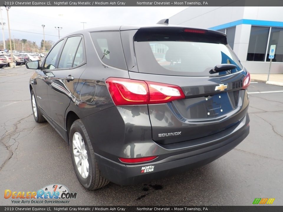 2019 Chevrolet Equinox LS Nightfall Gray Metallic / Medium Ash Gray Photo #5