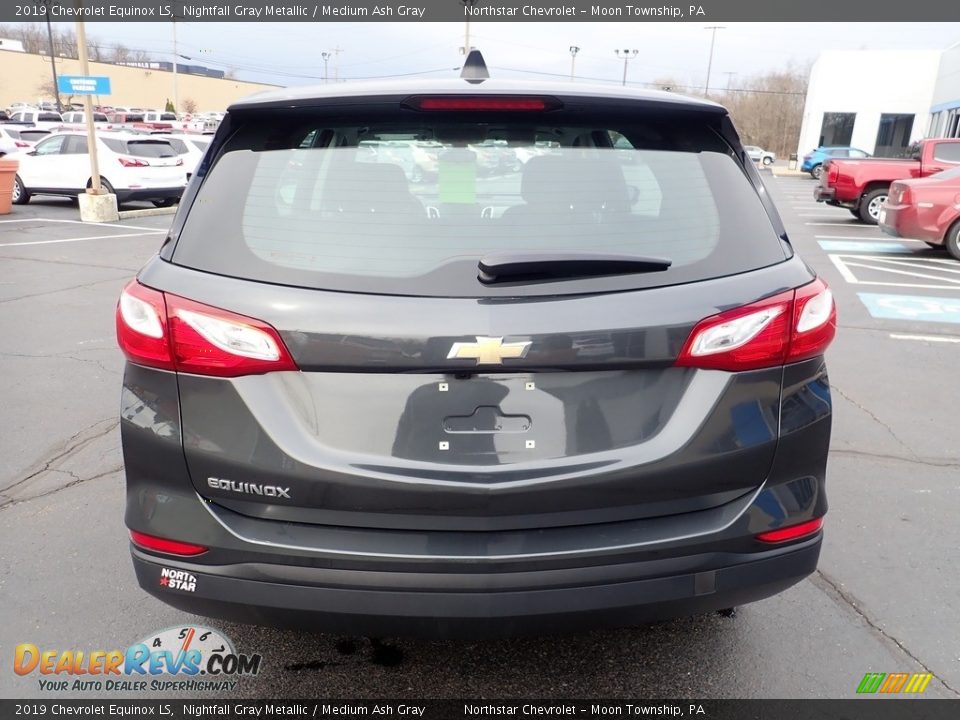 2019 Chevrolet Equinox LS Nightfall Gray Metallic / Medium Ash Gray Photo #6