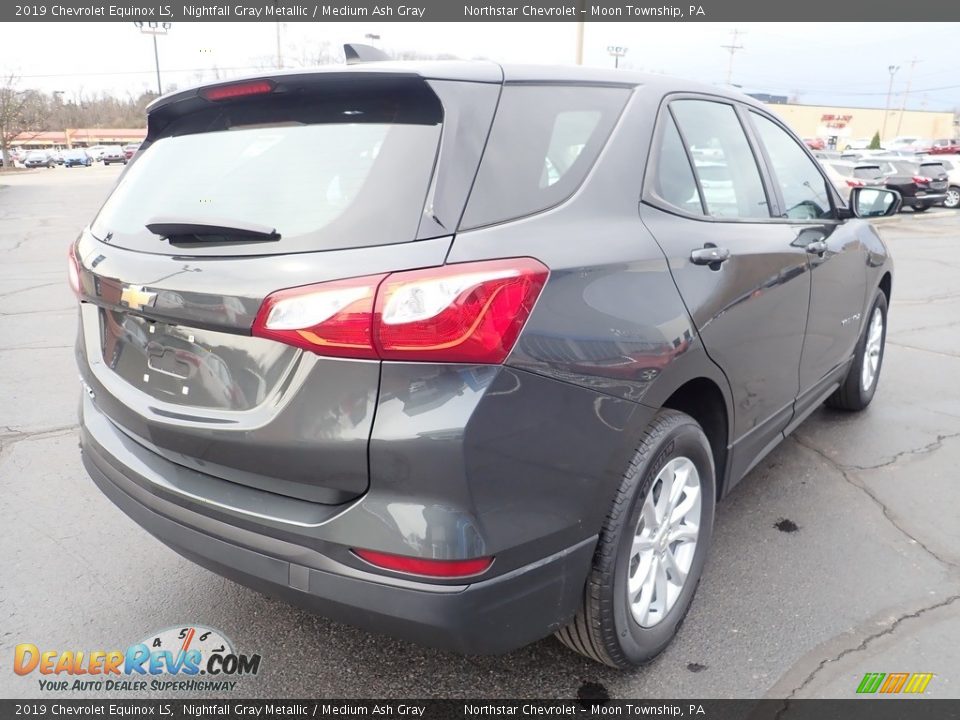 2019 Chevrolet Equinox LS Nightfall Gray Metallic / Medium Ash Gray Photo #8