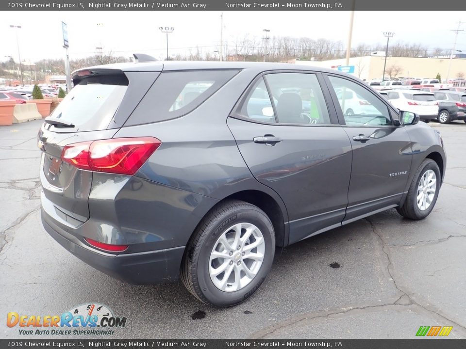 2019 Chevrolet Equinox LS Nightfall Gray Metallic / Medium Ash Gray Photo #9