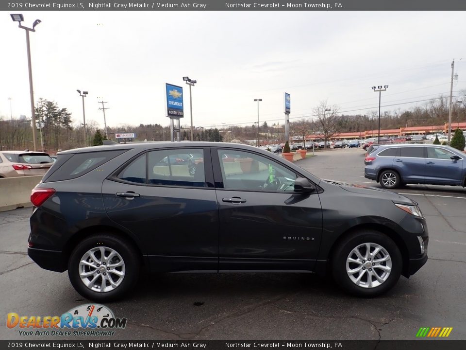 2019 Chevrolet Equinox LS Nightfall Gray Metallic / Medium Ash Gray Photo #10