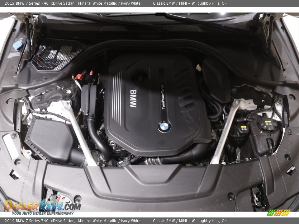2019 BMW 7 Series 740i xDrive Sedan 3.0 Liter DI TwinPower Turbocharged DOHC 24-Valve VVT Inline 6 Cylinder Engine Photo #22