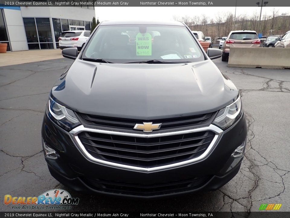 2019 Chevrolet Equinox LS Nightfall Gray Metallic / Medium Ash Gray Photo #13