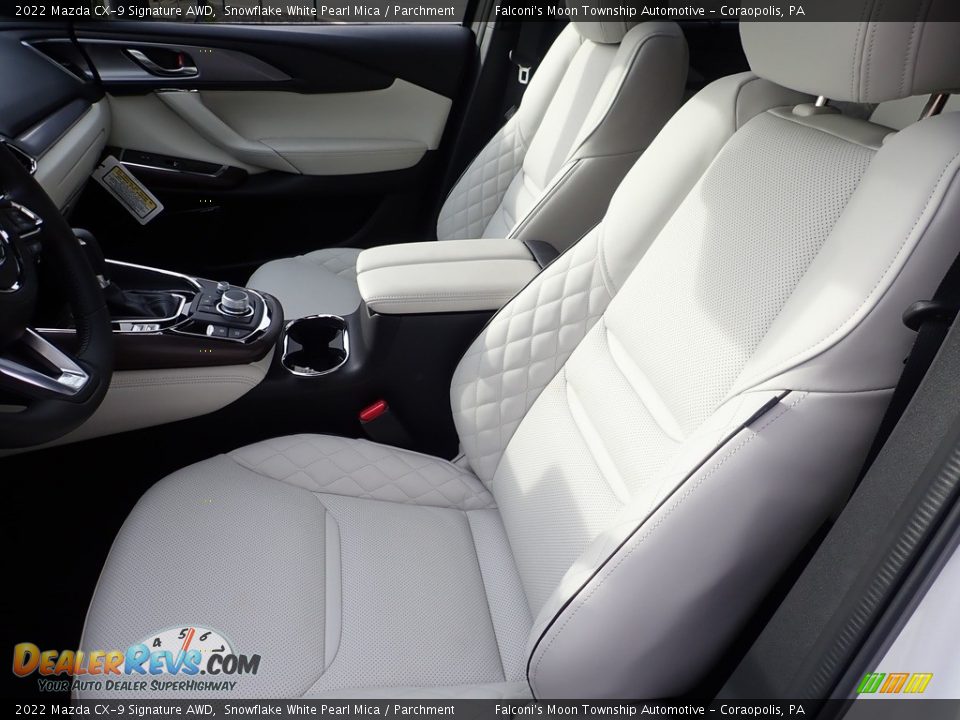 Parchment Interior - 2022 Mazda CX-9 Signature AWD Photo #11