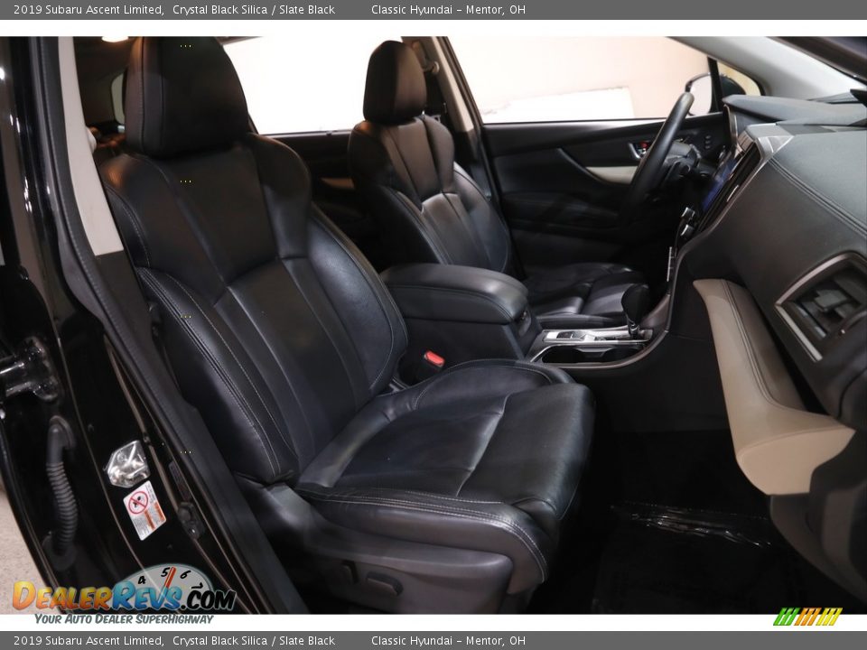 Front Seat of 2019 Subaru Ascent Limited Photo #21
